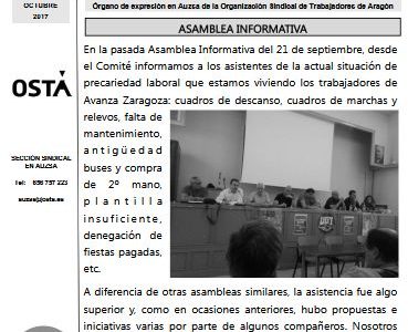 Boletín octubre 2017