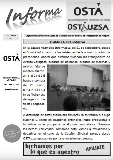 Boletín octubre 2017