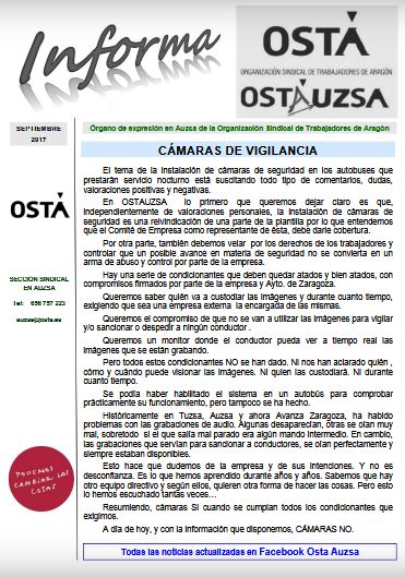 Boletín septiembre 2017