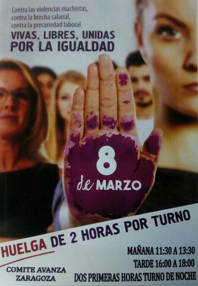 Huelga día 8 Marzo