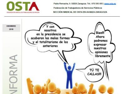 Boletín diciembre 2018